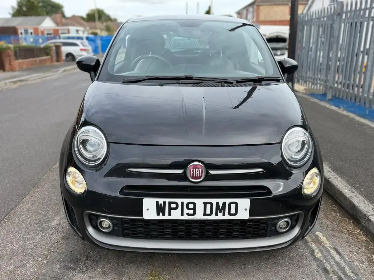 Used Fiat 500 S 69 HP (50 kW) 2019 Black Hatchback