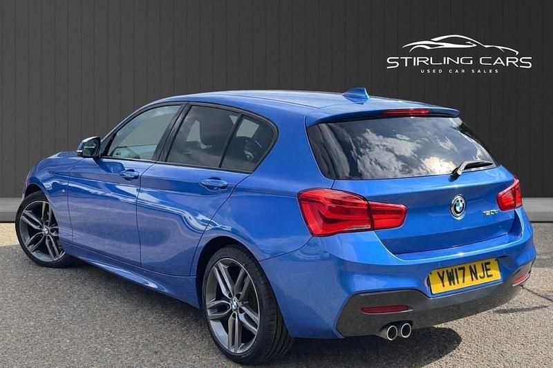Used BMW 120 M Sport 190 HP (139 kW) 2017 Blue Hatchback