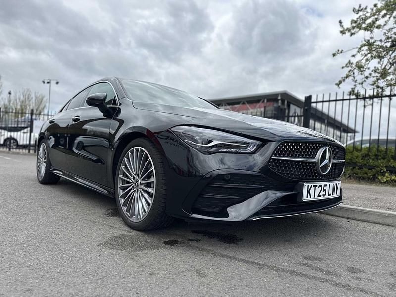 Used Mercedes CLA180 AMG Line Premium 136 HP (100 kW) 2025 Black Sedan