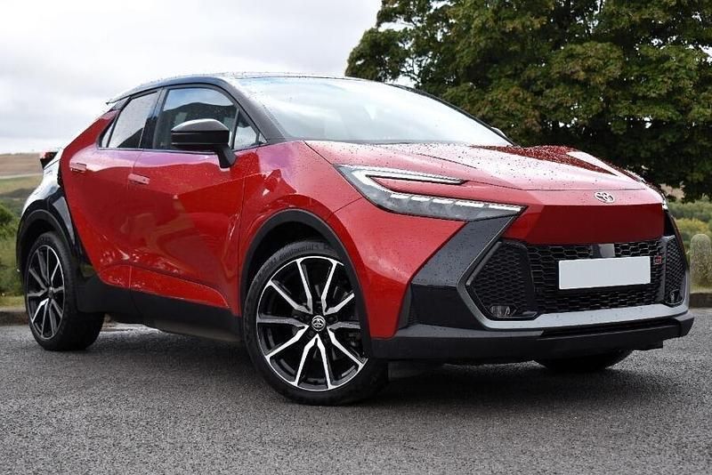 Red/black Used 2024 Toyota C-HR Sport SUV | £29,750 (Expensive) - Image 1/3