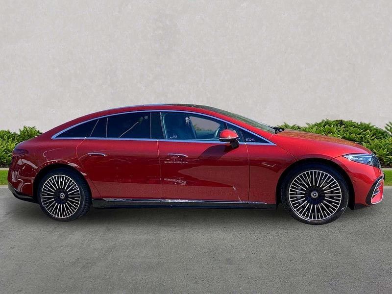 Used Mercedes EQS450+ AMG Line Premium Plus 244 kW (333 HP) 2023 Red Sedan