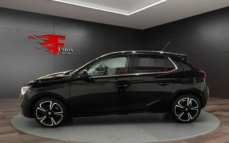 Used Vauxhall Corsa Elite 101 HP (74 kW) 2021 Black Hatchback