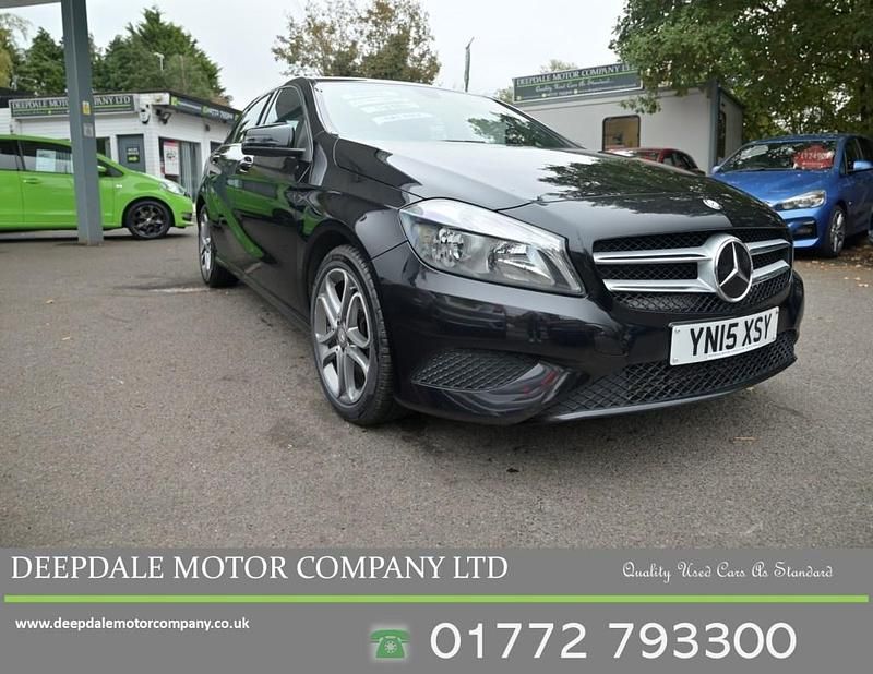 Black Used 2015 Mercedes A200 Hatchback | £8,990 (Good price) - Image 1/4