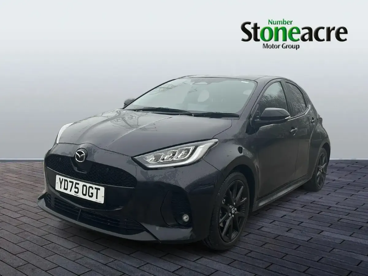 Begagnad Mazda 2 Homura-Line 2025 Svart Halvkombi
