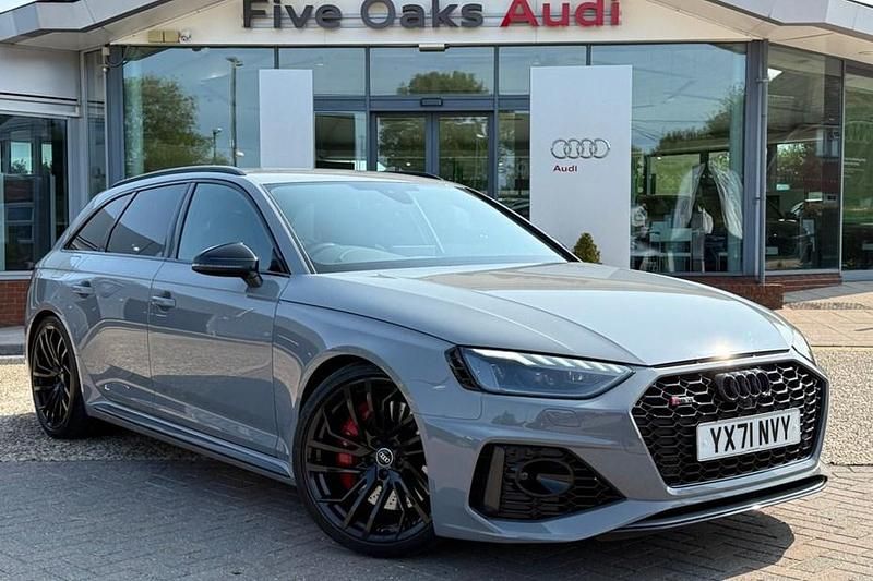 Grey Used 2021 Audi RS4 Black Edition Estate | £58,990 (Fair price) - Image 1/1