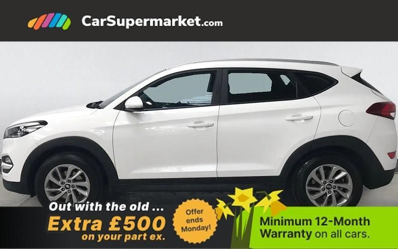 Used Hyundai Tucson SE 136 HP (100 kW) 2017 White SUV