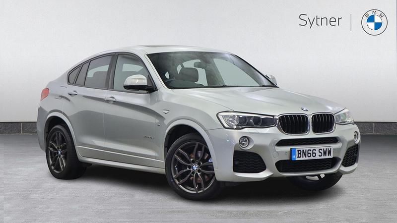 Silver Used 2016 BMW X4 M Sport SUV | £17,000 (Fair price) - Image 1/4