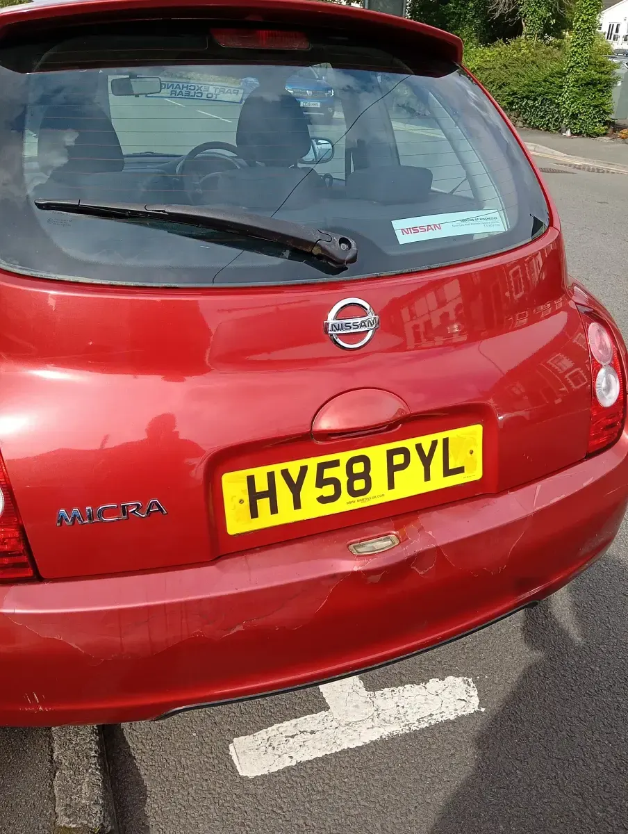 Used Nissan Micra Acenta 2008 Red Hatchback