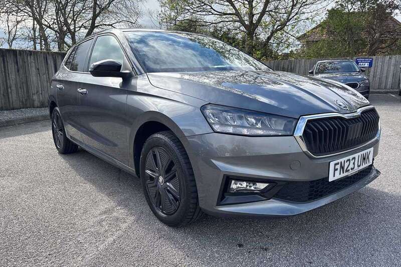 Grey Used 2023 Skoda Fabia Colour Edition Hatchback | £15,495 (Fair price) - Image 1/4