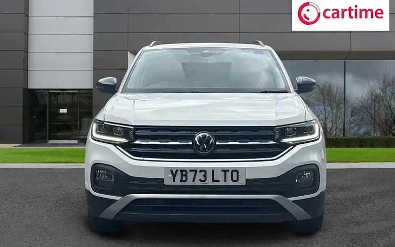 Used VW T-Cross Black Edition 115 HP (84 kW) 2024 White SUV
