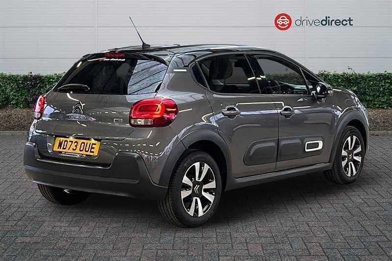 Used Citroën C3 PureTech 83 HP (61 kW) 2023 Grey Hatchback