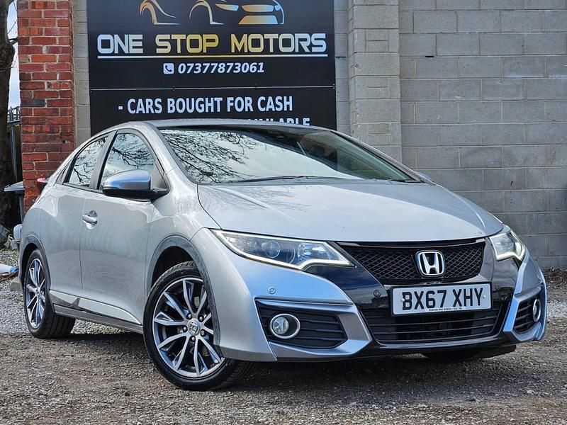 Used Honda Civic SE Plus 120 HP (88 kW) 2017 Silver Hatchback