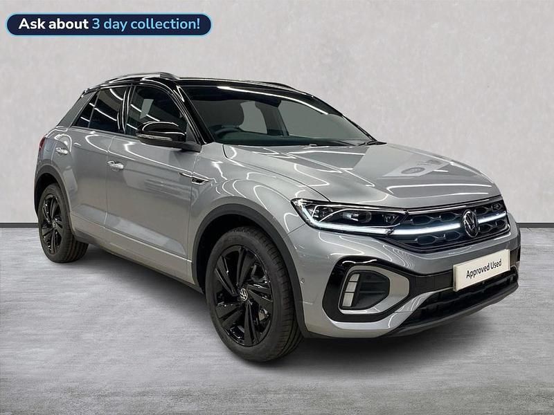 Multicolour New 2025 VW T-Roc Black Edition SUV | £30,299 (Super price) - Image 1/2