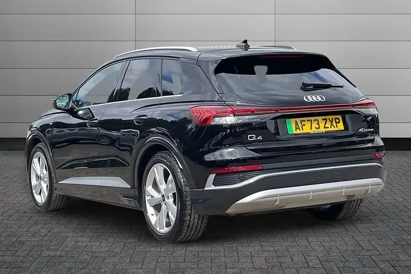 Used Audi Q4 e-tron S-Line 150 kW (204 HP) 2023 Black SUV