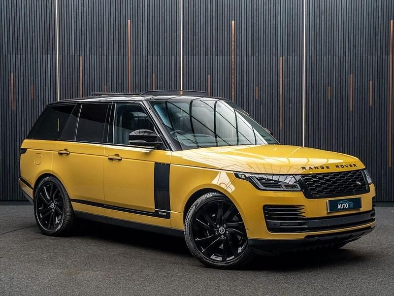 Used Land Rover Range Rover S 525 HP (386 kW) 2021 Yellow SUV