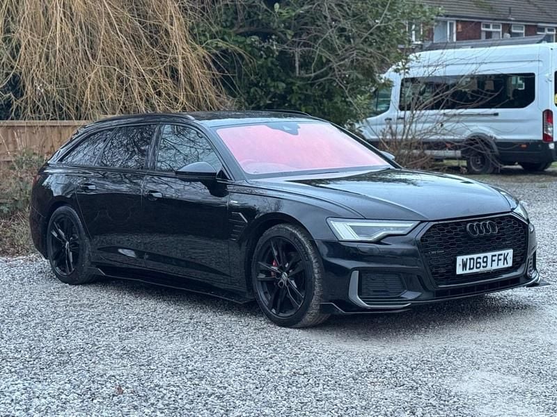 Used Audi A6 S-Line 204 HP (150 kW) 2019 Black Estate