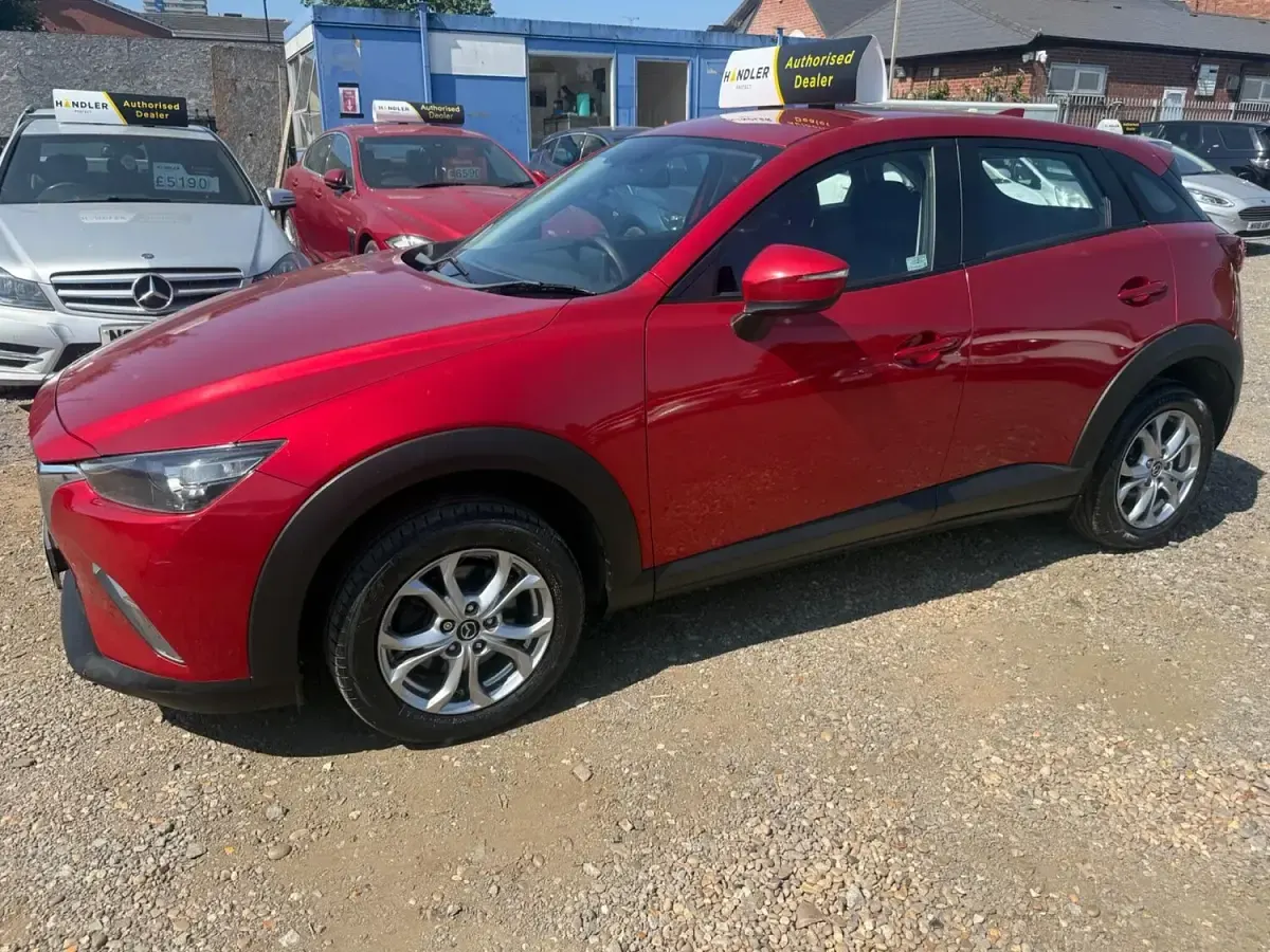 Used Mazda CX-3 105 HP (77 kW) 2017 Red SUV