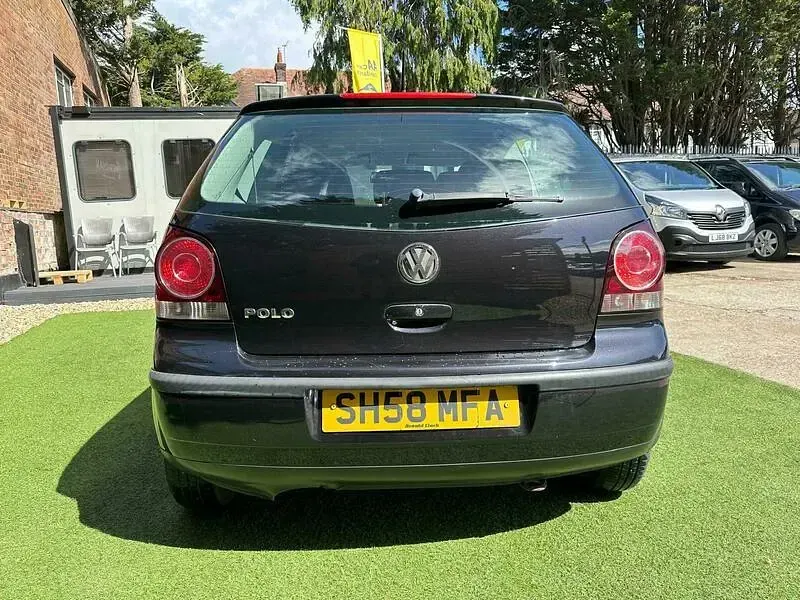 Used VW Polo 60 HP (44 kW) 2008 Black Hatchback