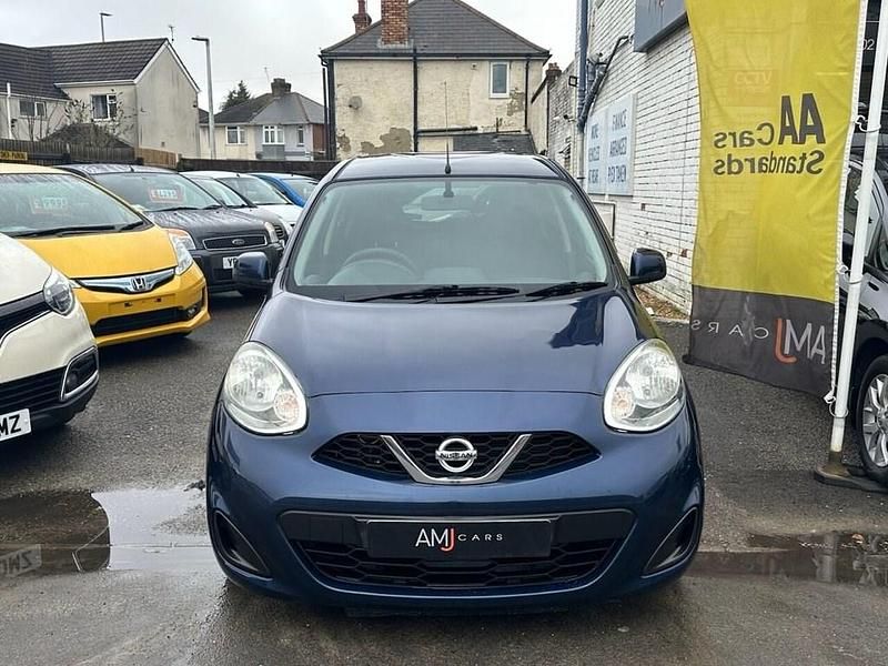Used Nissan Micra 2017 Blue Hatchback