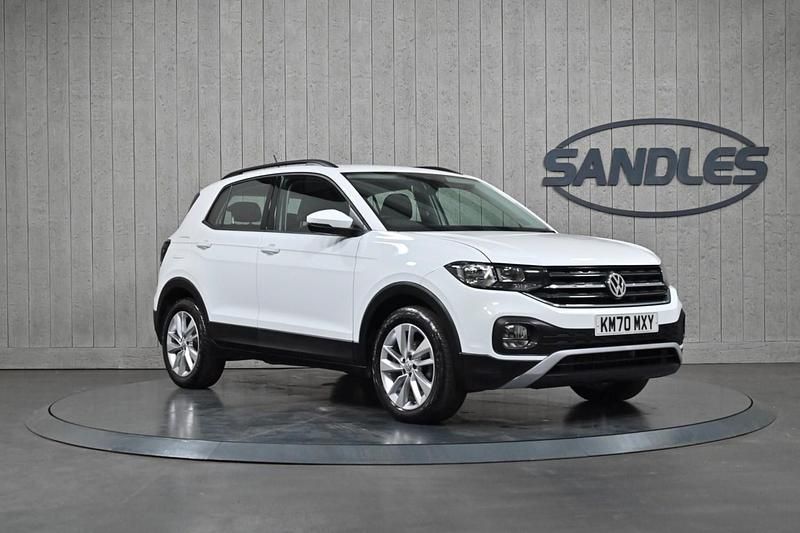 White Used 2020 VW T-Cross SE SUV | £14,499 (Fair price) - Image 1/4