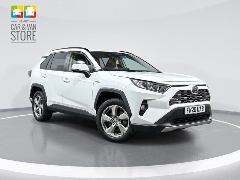 White Used 2020 Toyota RAV4 Hybrid Design SUV | £23,049 (Good price) - Image 1/4