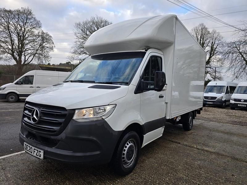 Begagnad Mercedes Sprinter 2020 Vit Van