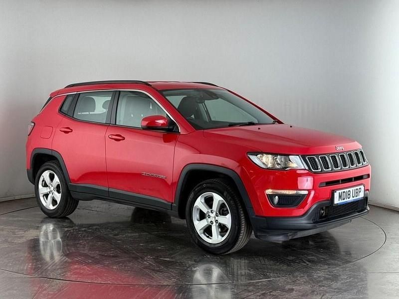 Red Used 2018 Jeep Compass Longitude SUV | £9,550 (Super price) - Image 1/3