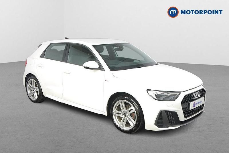 White Used 2022 Audi A1 S-Line Hatchback | £16,299 (Fair price) - Image 1/4
