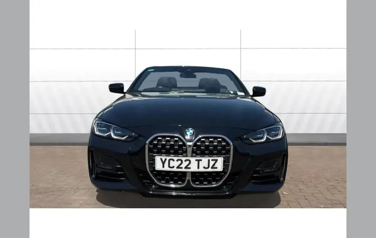 Used BMW 420 M Sport 184 HP (135 kW) 2022 Black Cabriolet