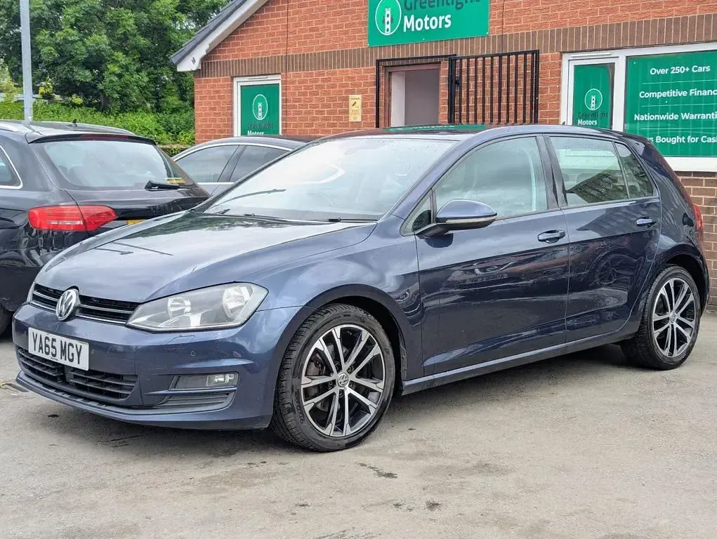 Used VW Golf VII Match 2015 Blue Hatchback