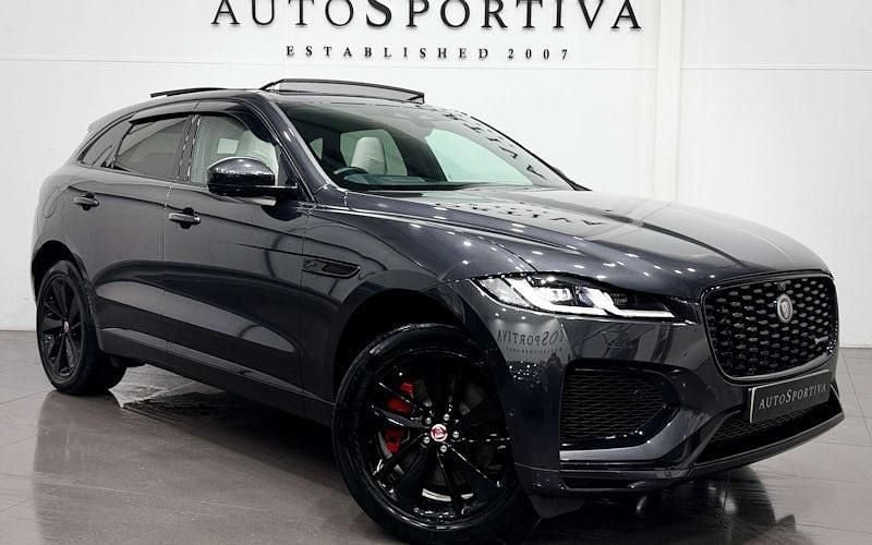 Grey Used 2021 Jaguar F-Pace R-Dynamic SUV | £36,990 - Image 1/3