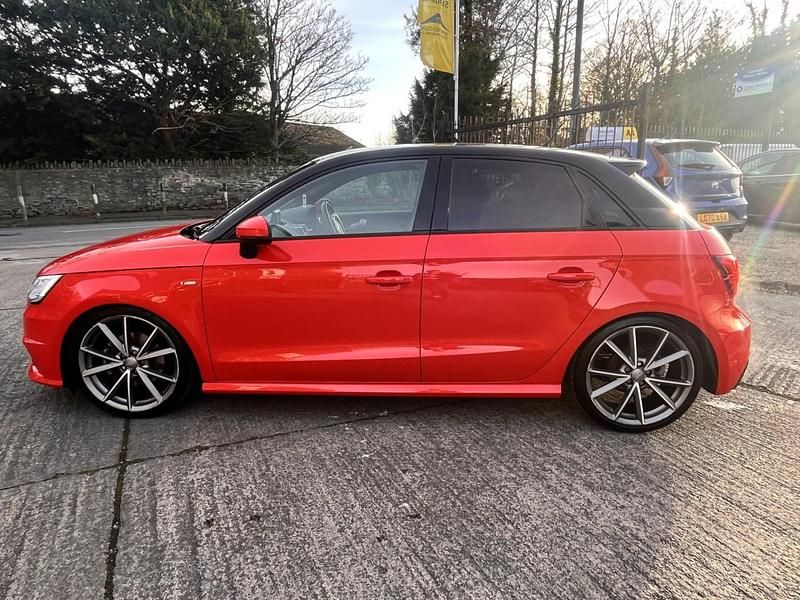 Used Audi A1 Sportback Black Edition 150 HP (110 kW) 2016 Red Hatchback
