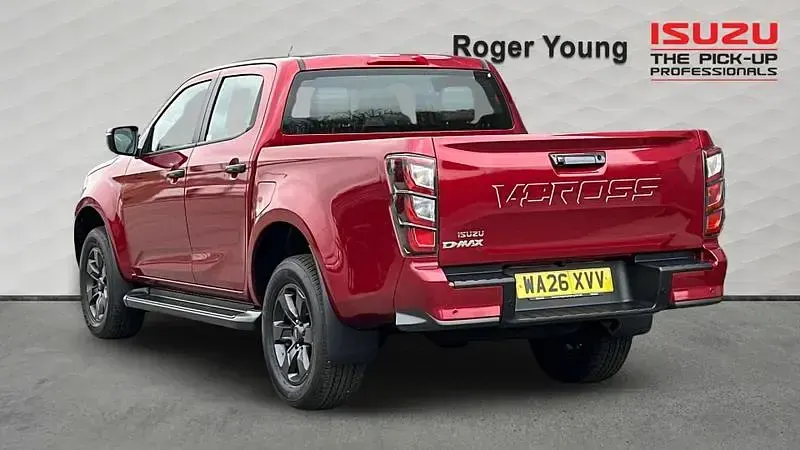 New Isuzu D-Max 163 HP (119 kW) 2026 Red Pickup