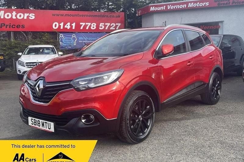 Used Renault Kadjar Dynamique 110 HP (80 kW) 2018 Red SUV