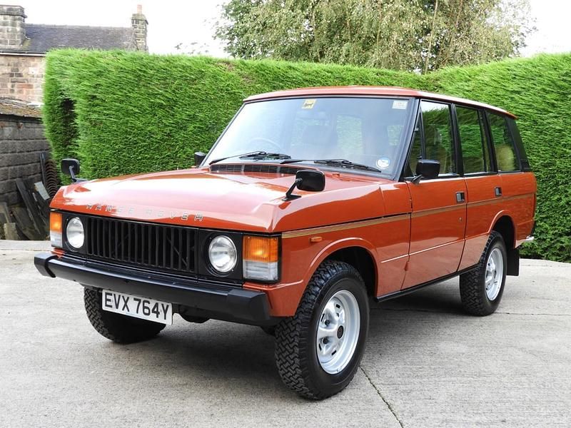 Used Land Rover Range Rover Classic 1982 Red Sedan