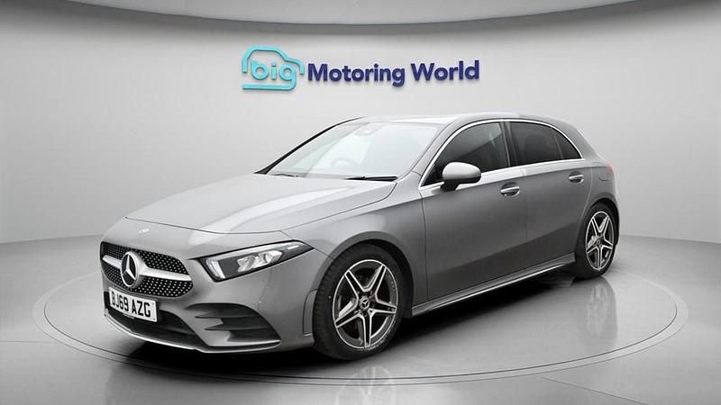 Used Mercedes A150 AMG line 150 HP (110 kW) 2019 Grey Hatchback