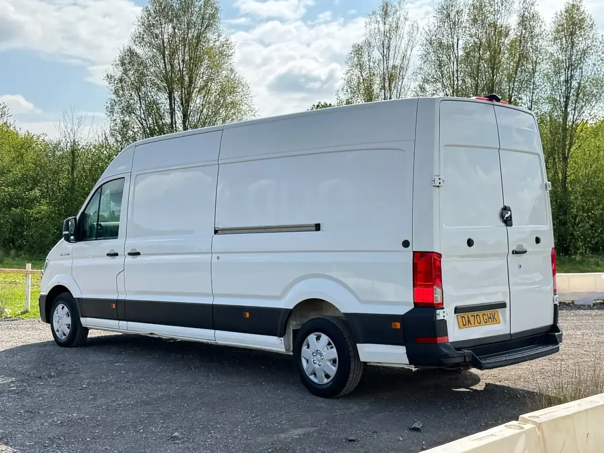Second-hand MAN TGE 140 CP (102 kW) 2020 Alb Van