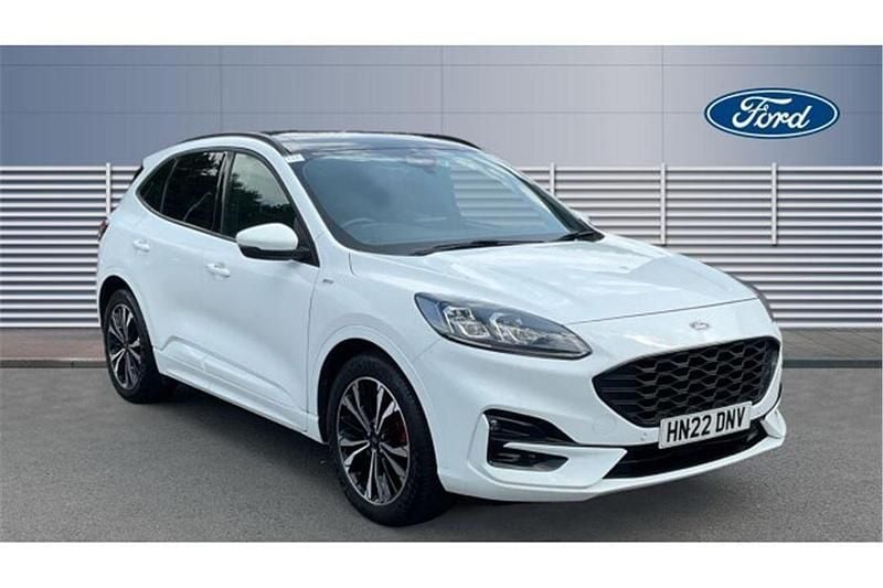 White Used 2022 Ford Kuga ST-Line X SUV | £20,709 (Fair price) - Image 1/4