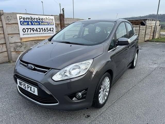 Used Ford C-MAX Titanium 115 HP (84 kW) 2015 Grey MPV