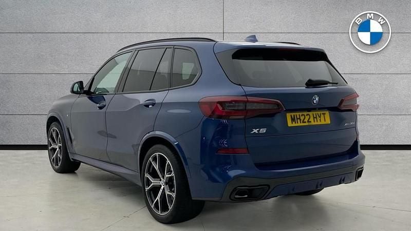 Used BMW X5 M Sport 282 HP (207 kW) 2022 Blue SUV