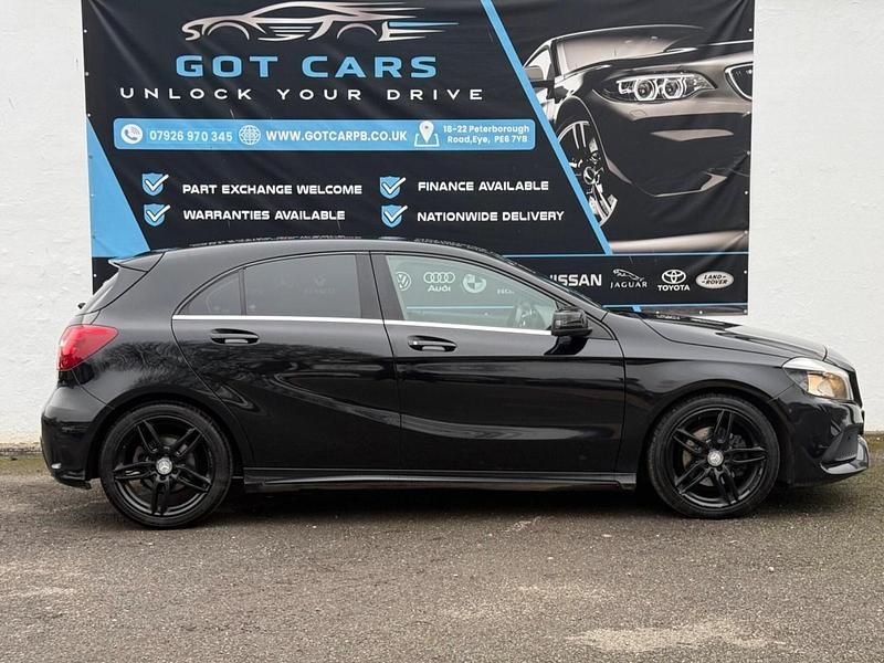 Used Mercedes A200 AMG line 2016 Black Hatchback