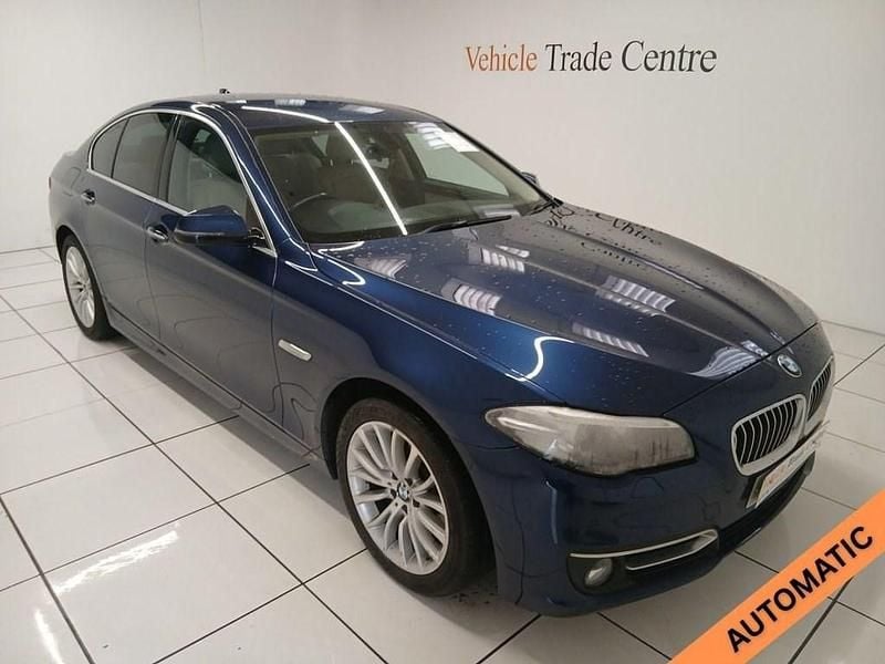 Used BMW 520 Luxury Line 190 HP (139 kW) 2015 Blue Sedan