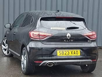 Used Renault Clio V RS Line 90 HP (66 kW) 2023 Black Hatchback