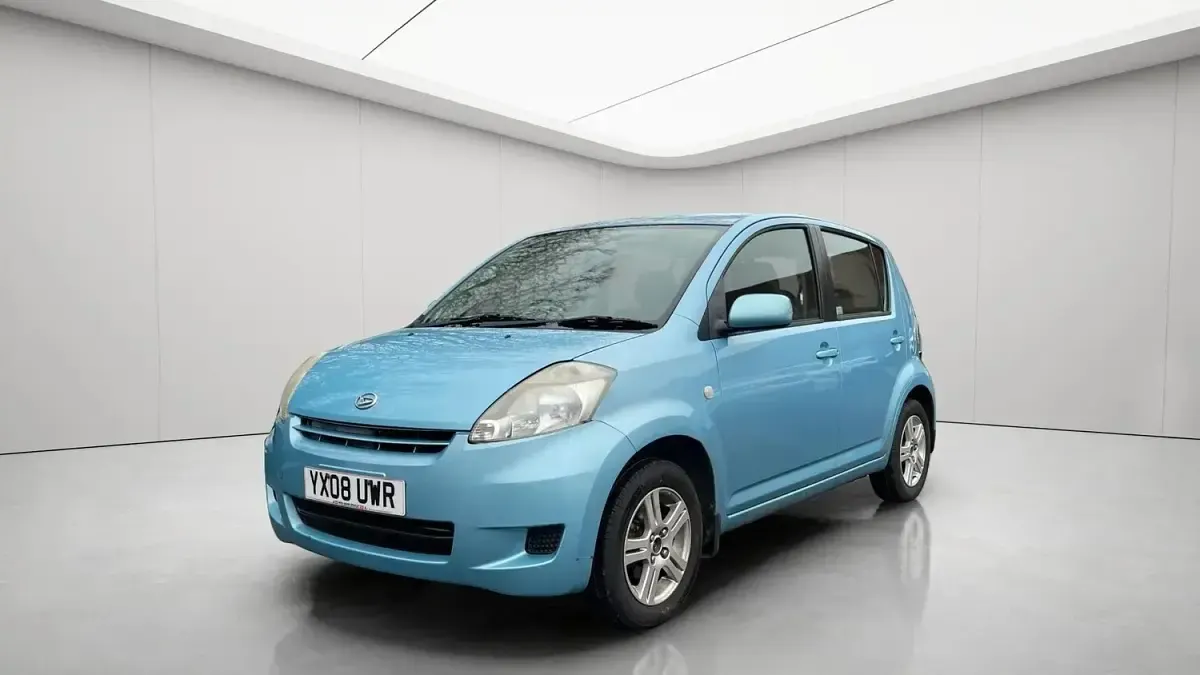 Used Daihatsu Sirion 90 HP (66 kW) 2008 Blue Hatchback