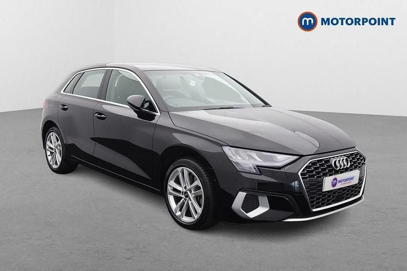 Black Used 2023 Audi A3 e-tron Sport Hatchback | £23,049 (Fair price) - Image 1/4