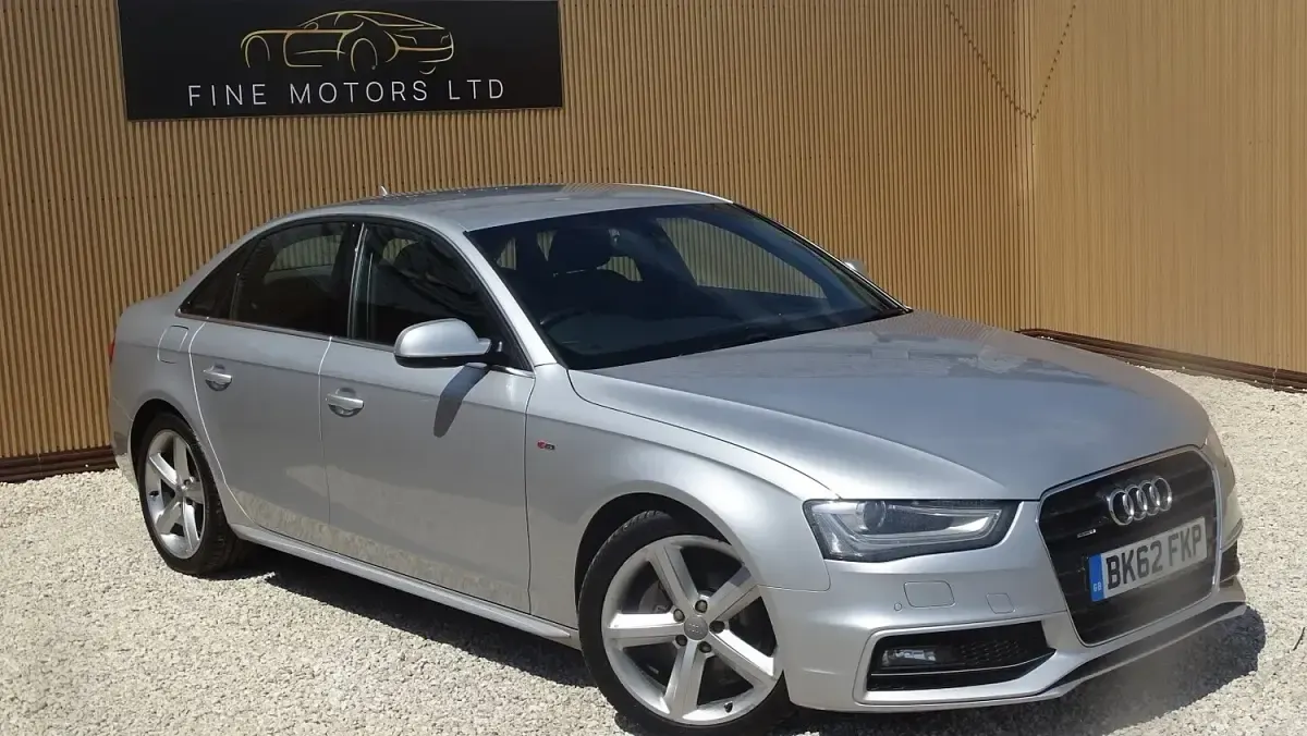 Used Audi A4 S-Line 2012 Silver Sedan