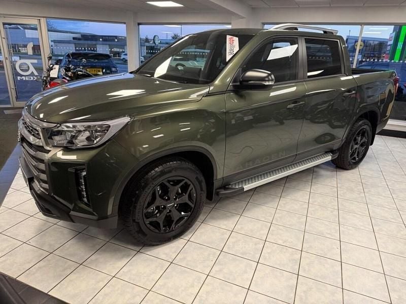 New Ssangyong (KGM) Musso 202 HP (148 kW) 2025 Amazon green metallic Pickup