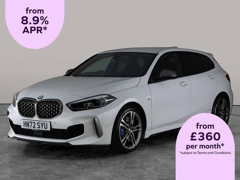 White Used 2022 BMW M135 Comfort Edition Hatchback | £25,824 (Good price) - Image 1/2