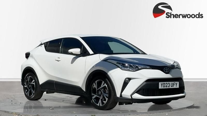 White Used 2023 Toyota C-HR Design SUV | £18,995 (Fair price) - Image 1/4