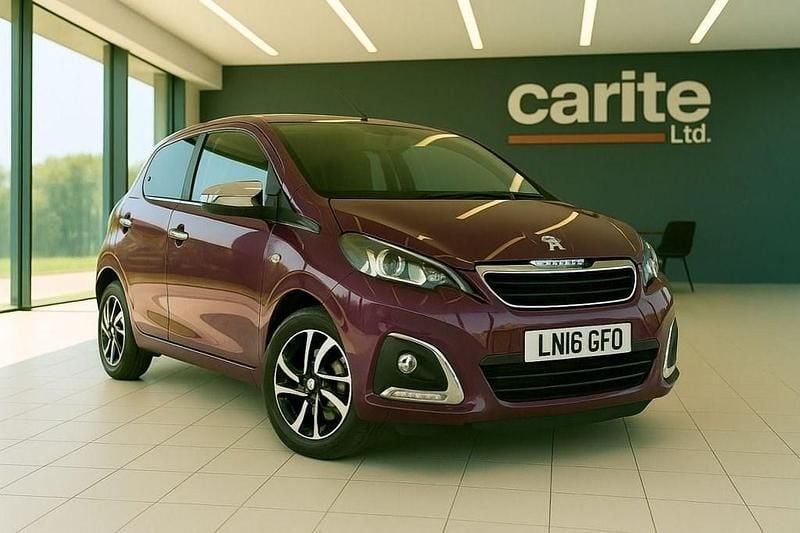 Mauve/purple Used 2016 Peugeot 108 Hatchback | £7,495 (A bit pricey) - Image 1/2